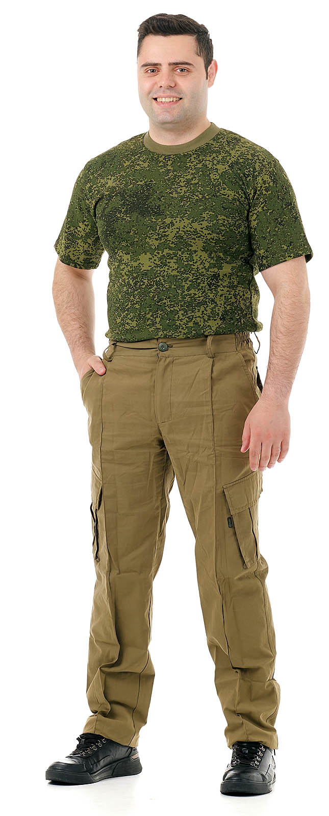 Армия брюки (хлопок, хаки)